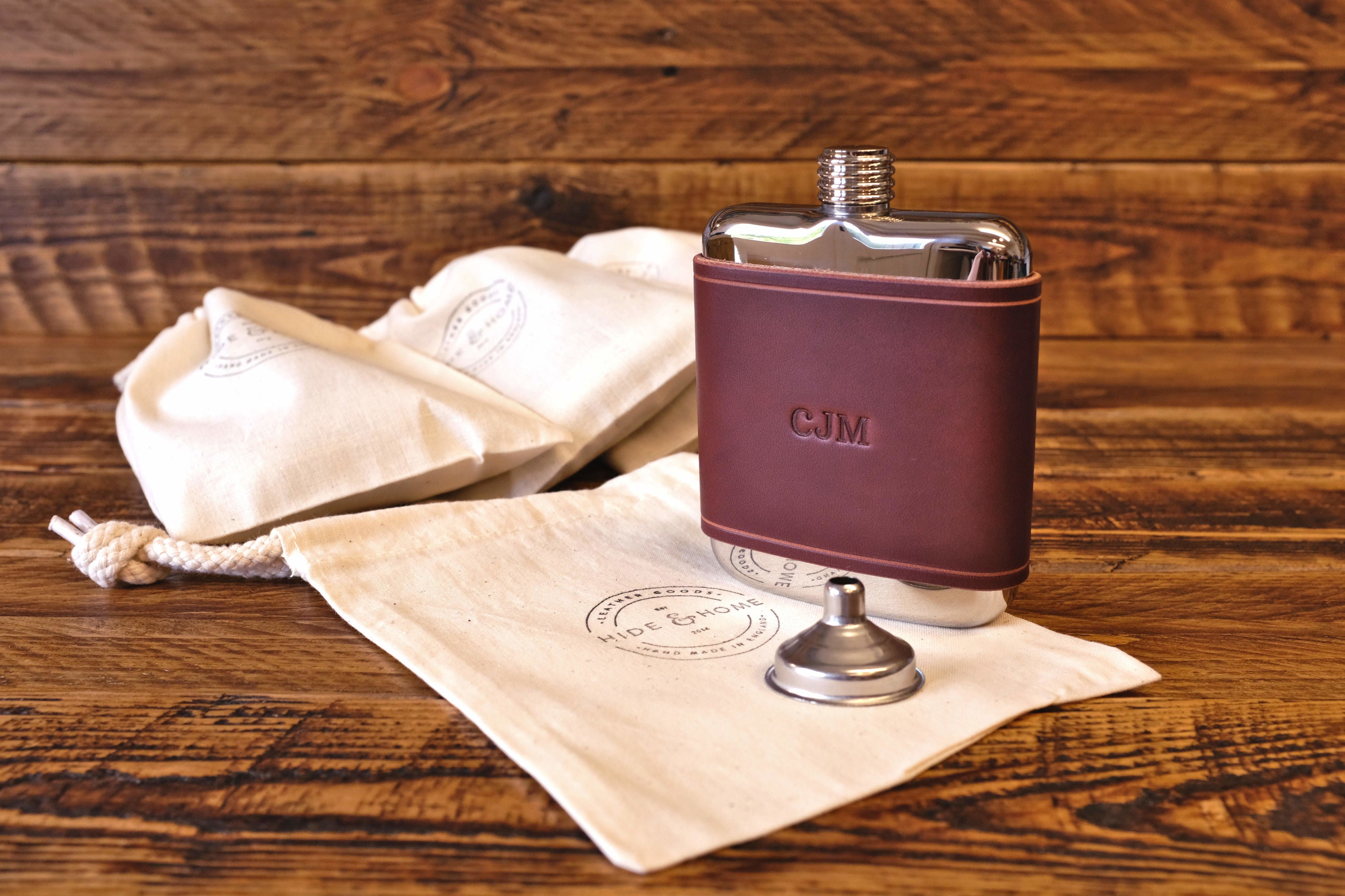 Leather Flask 6oz