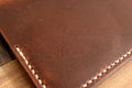 Leather Passport Holder - Brown - photo 5