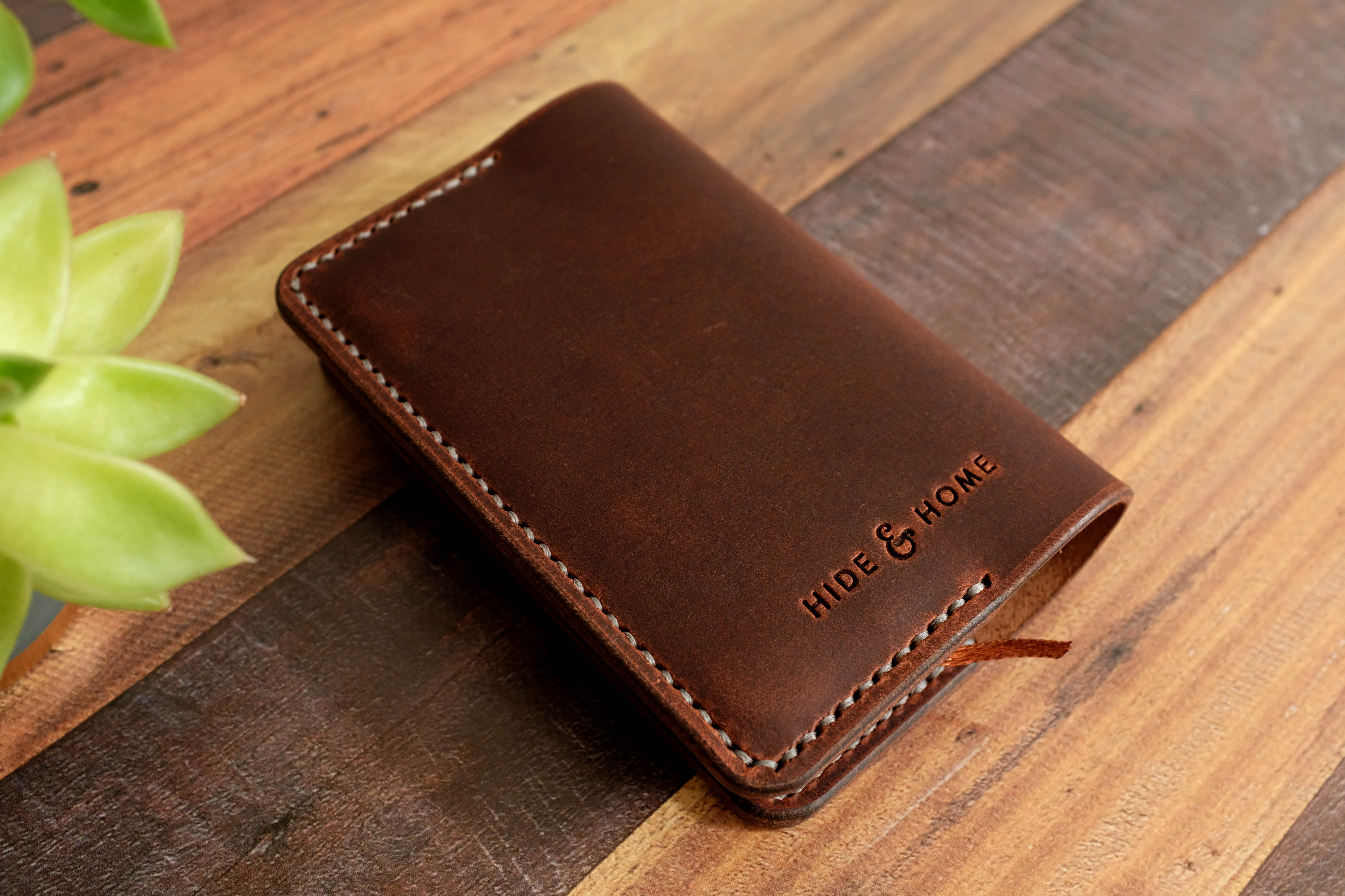 Leather Notebook Cover A7 - Brown – Hide & Home