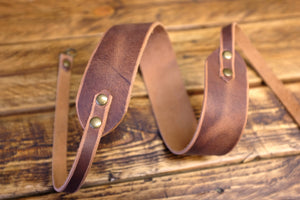 Leather Camera Strap - Natural