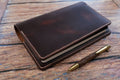 Leather Notebook Cover A5 - Brown - photo 11