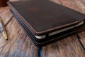 Leather Notebook Cover A5 - Brown - photo 12