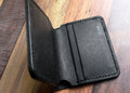 Italian Leather Bi-fold Wallet - Black - photo 6