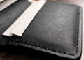 Italian Leather Bi-fold Wallet - Black - photo 3