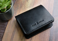 Italian Leather Bi-fold Wallet - Black - photo 7