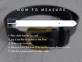 Leather Belt 35mm with Textured Brass Buckle - Black - photo 2