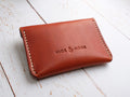 Italian Leather Button Wallet - Tan - photo 4
