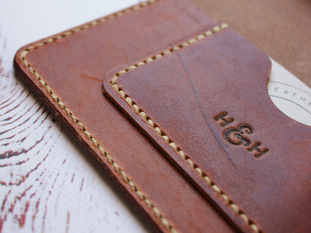 Leather Notebook Cover A6 - Horween Dublin