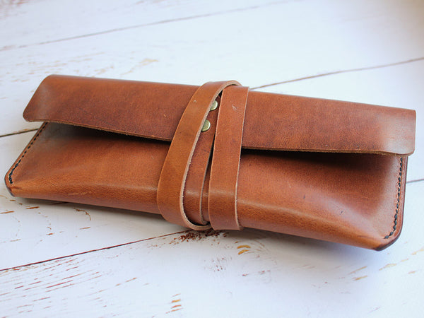 Leather Pencil Case Horween Dublin – Hide Home - Main Image