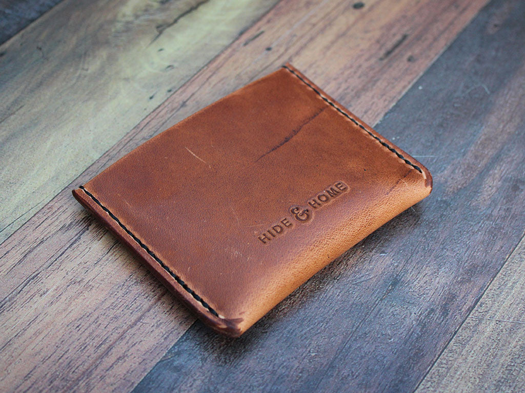 Leather Card Wallet - Horween Dublin