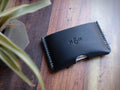 Italian Leather Card Holder - Black - photo 4
