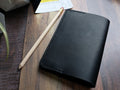 Italian Leather Golf Scorecard Holder - Black - photo 6