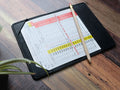 Italian Leather Golf Scorecard Holder - Black - photo 4