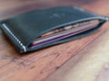 Italian Leather Card Holder - Blue - photo 2