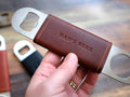 Bottle Opener With Personalised Leather Jacket - photo 3