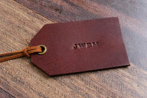 Personalised Leather Tag