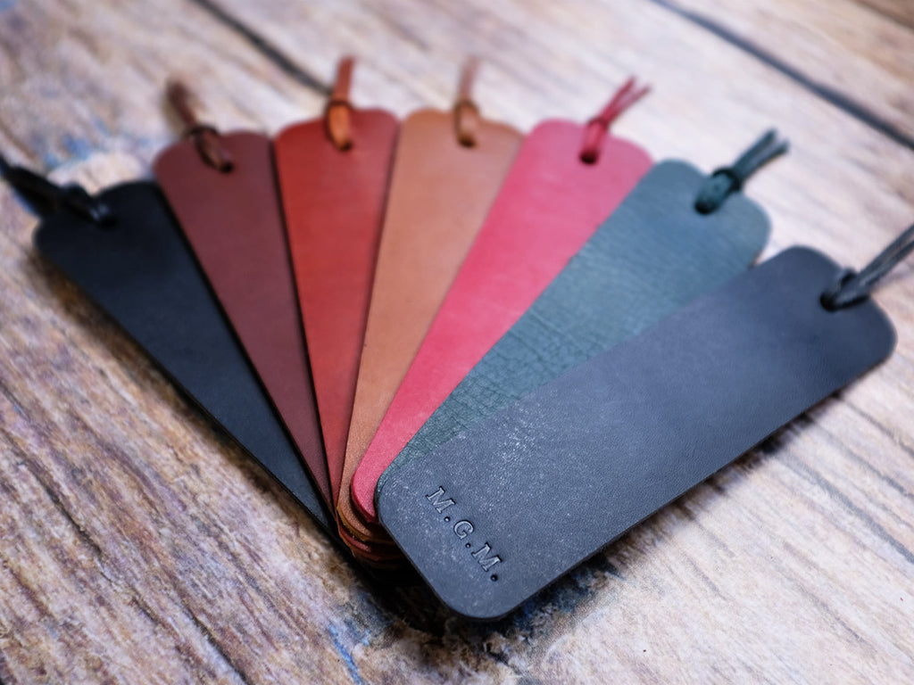 Italian Leather Bookmark