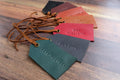 Personalised Leather Tag - photo 1