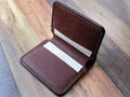 Italian Leather Bi-fold Wallet - Brown - photo 4