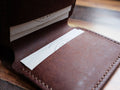 Italian Leather Bi-fold Wallet - Brown - photo 5