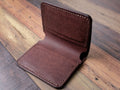 Italian Leather Bi-fold Wallet - Brown - photo 3