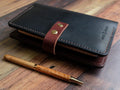 Italian Leather Notebook Cover A6 - Contrast - photo 8