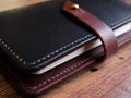 Italian Leather Notebook Cover A6 - Contrast - photo 3